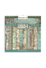 STAMPERIA STAMPERIA MAGIC FOREST BACKGROUNDS SELECTION 12X12 COLLECTION PACK 10 SHEETS