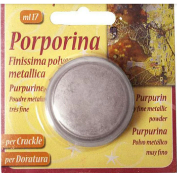 STAMPERIA STAMPERIA PURPURIN PORPORINA VERY FINE SILVER METALLIC POWDER