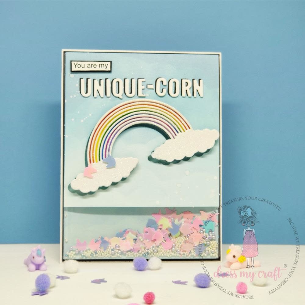 DRESS MY CRAFT DRESS MY CRAFT SHAKER ELEMENTS SPARKLING UNICORN 6gms