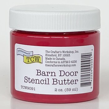 CRAFTERS WORKSHOP THE CRAFTER'S WORKSHOP BARN DOOR STENCIL BUTTER 2oz