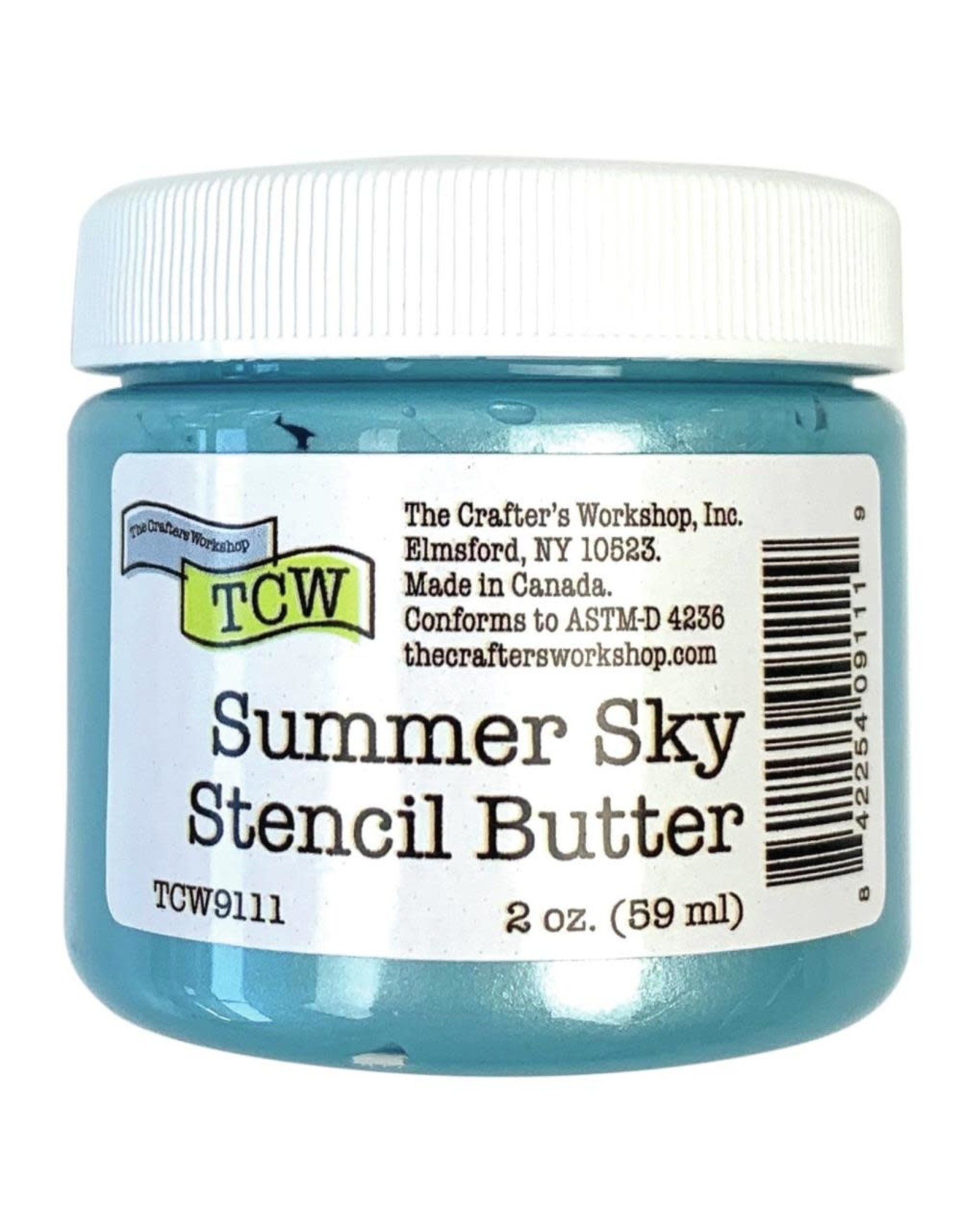 CRAFTERS WORKSHOP THE CRAFTERS WORKSHOP SUMMER SKY STENCIL BUTTER 2oz