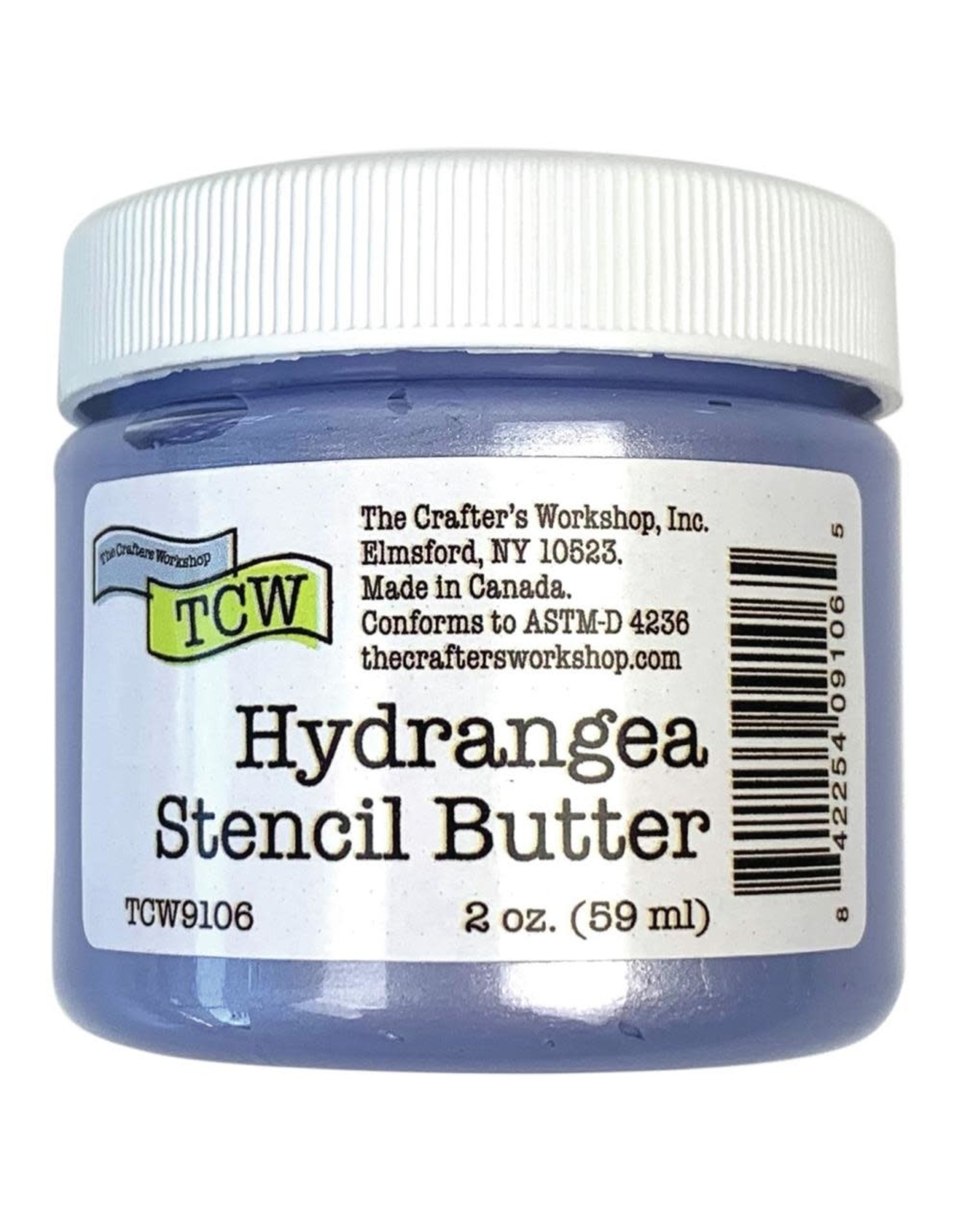 CRAFTERS WORKSHOP THE CRAFTERS WORKSHOP HYDRANGEA STENCIL BUTTER 2oz