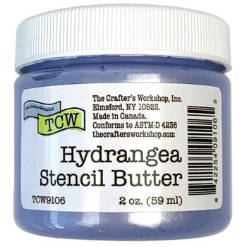 CRAFTERS WORKSHOP THE CRAFTER'S WORKSHOP HYDRANGEA STENCIL BUTTER 2oz