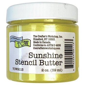 CRAFTERS WORKSHOP THE CRAFTER'S WORKSHOP SUNSHINE STENCIL BUTTER 2oz