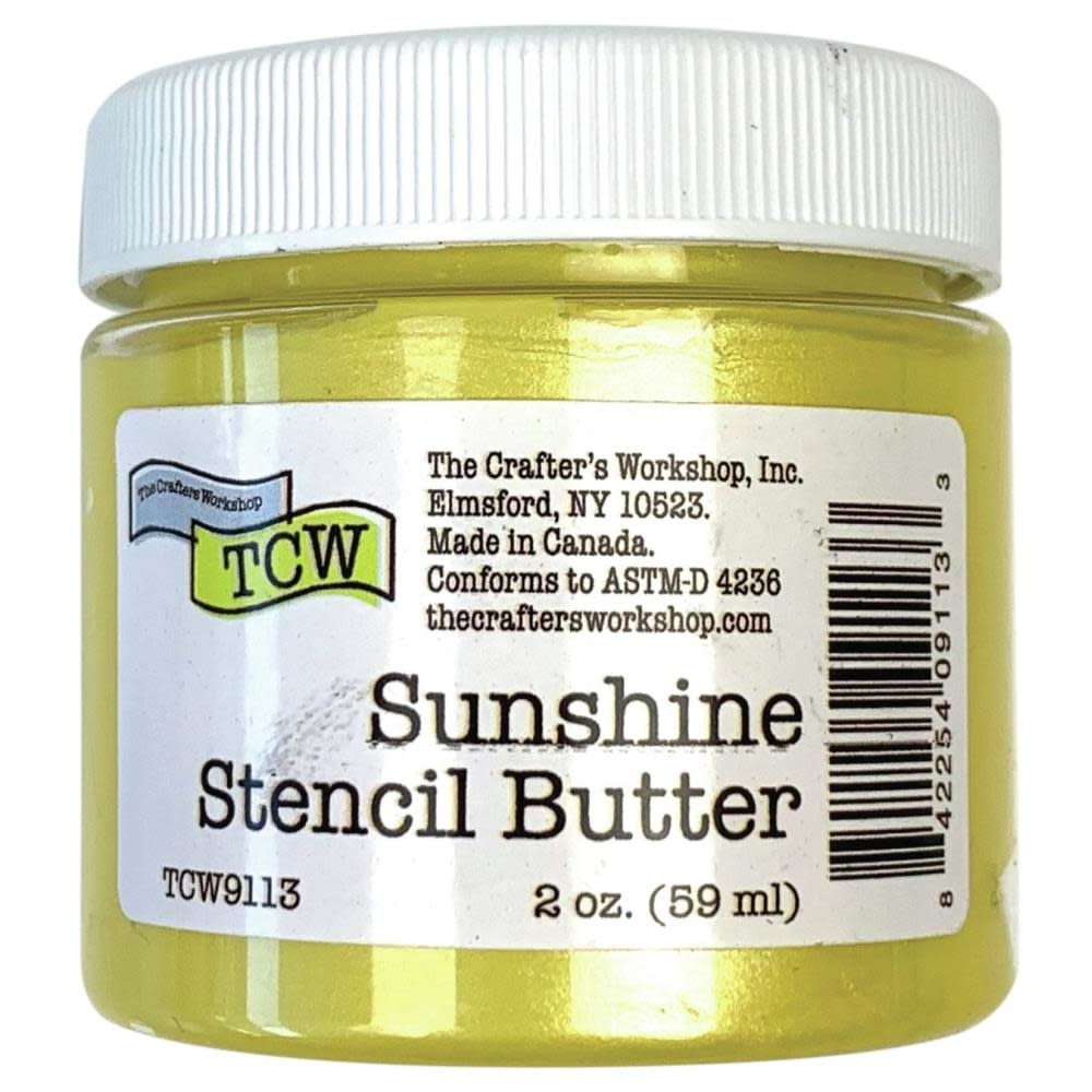 CRAFTERS WORKSHOP THE CRAFTER'S WORKSHOP SUNSHINE STENCIL BUTTER 2oz