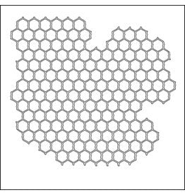 CRAFTERS WORKSHOP THE CRAFTERS WORKSHOP JAIME ECHT MINI CHICKEN WIRE 6x6 STENCIL