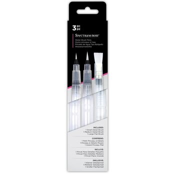 SPECTRUM NOIR WATER BRUSH PENS SET 3/PK
