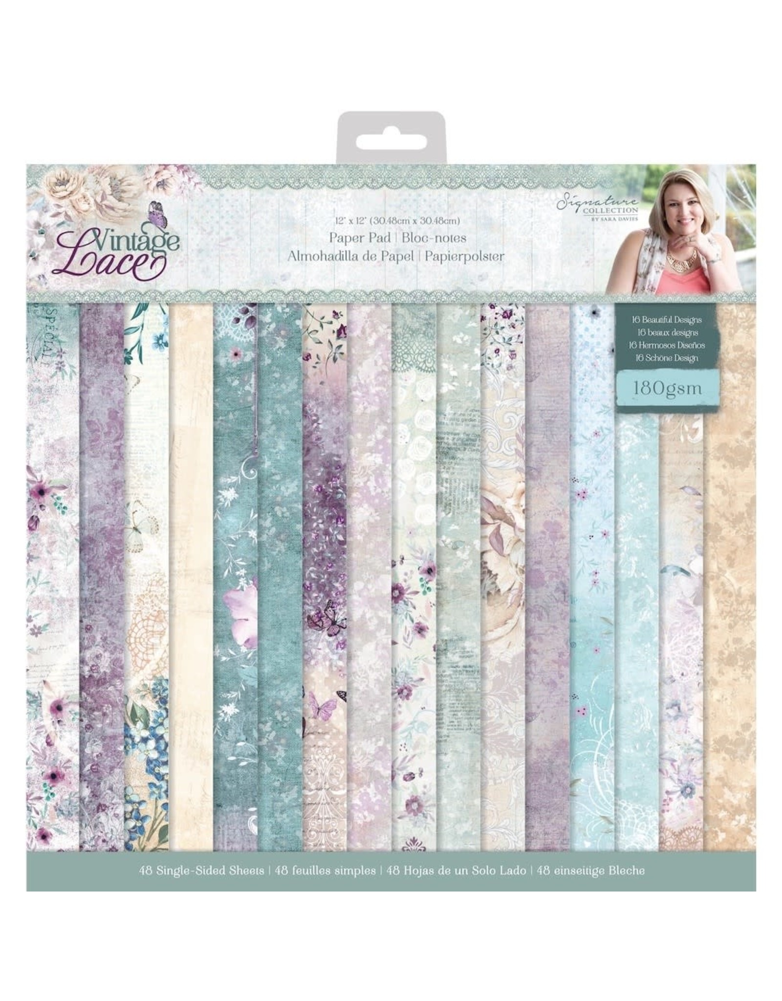 Jewel Glitter 12x12 paper pad