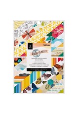 AMERICAN CRAFTS AMERICAN CRAFTS VICKI BOUTIN WHERE TO NEXT COLLECTION 6x8 PAPER PAD 36 SHEETS