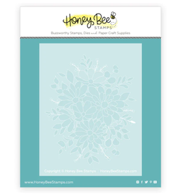 HONEY BEE HONEY BEE STAMPS DAISY LAYERS BOUQUET A2 STENCIL SET 6/PK