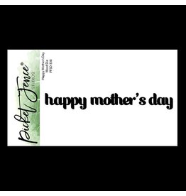 PICKET FENCE PICKET FENCE STUDIOS HAPPY MOTHER'S DAY WORD DIE SET