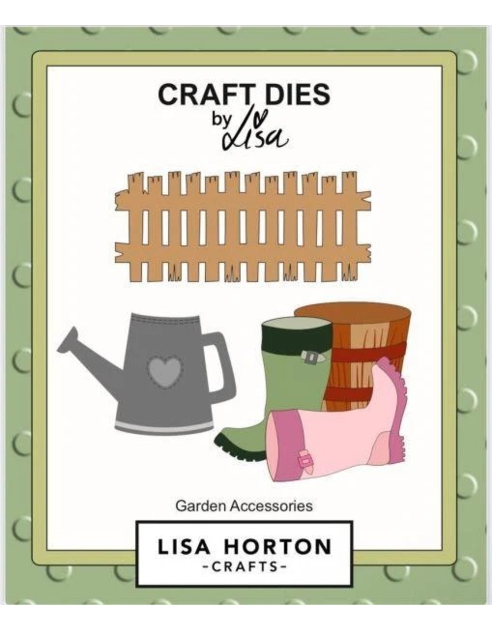 LISA HORTON CRAFTS LISA HORTON CRAFTS GARDEN ACCESSORIES DIE SET