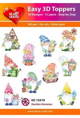 HEARTY CRAFTS HEARTY CRAFTS GARDEN GNOMES EASY 3D TOPPERS