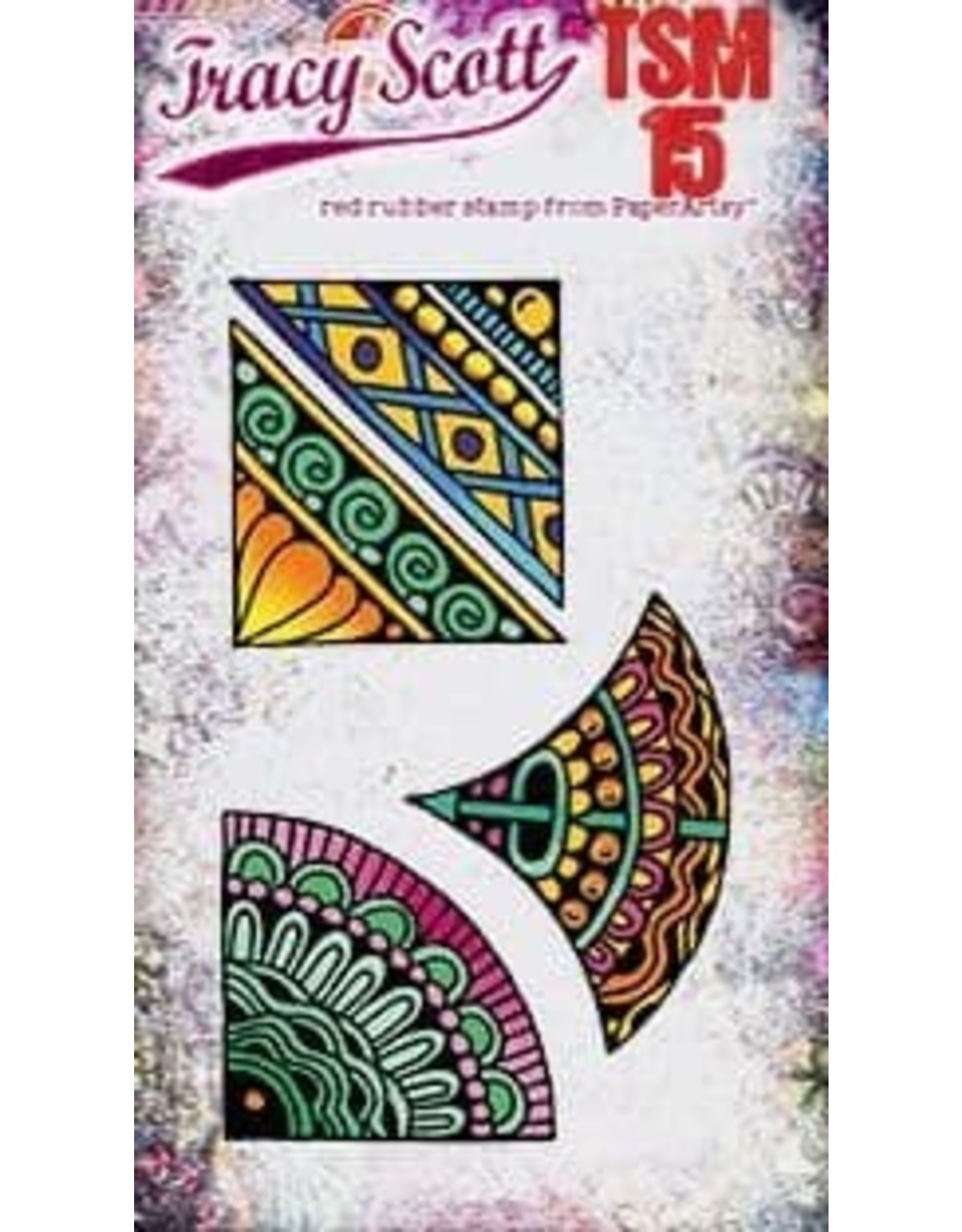 PAPER ARTSY PAPER ARTSY TRACY SCOTT TSM15 MINI CLING STAMP SET