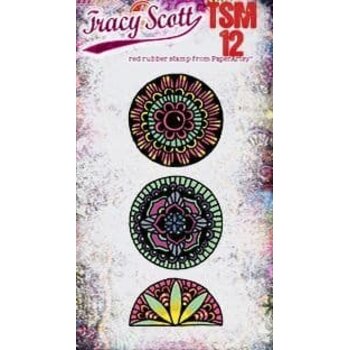 PAPER ARTSY PAPER ARTSY TRACY SCOTT TSM12 MINI CLING STAMP SET