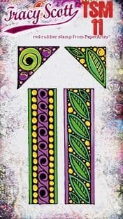 PAPER ARTSY PAPER ARTSY TRACY SCOTT TSM11 MINI CLING STAMP SET