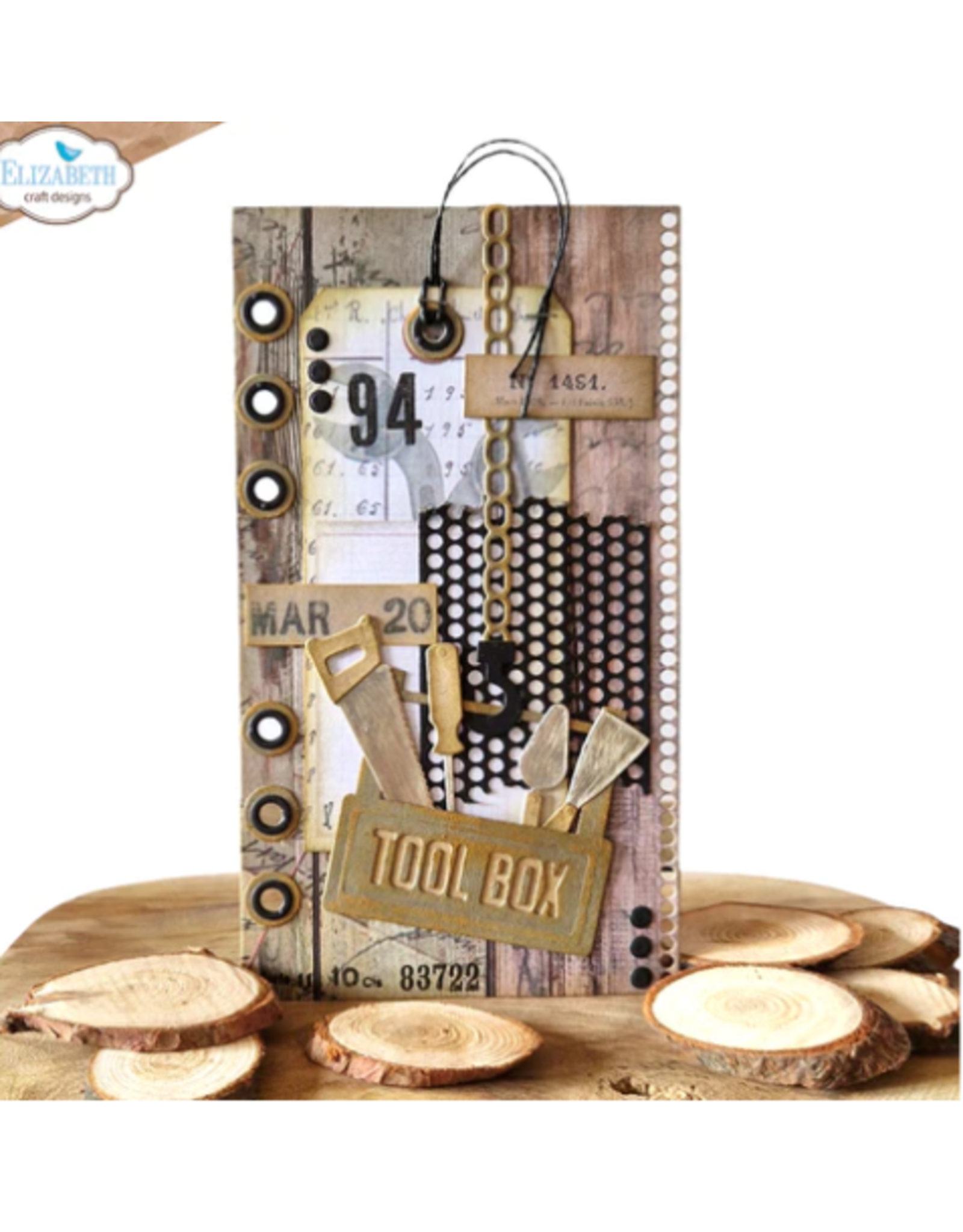 ELIZABETH CRAFT DESIGNS ELIZABETH CRAFT DESIGNS SIDEKICK PLANNER ESSENTIALS 27 TOOL BOX DIE SET
