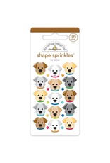 DOODLEBUG DESIGN DOODLEBUG DESIGN FUR BABIES SHAPE SPRINKLES EPOXY STICKERS