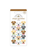 DOODLEBUG DESIGNS DOODLEBUG DESIGN FUR BABIES SHAPE SPRINKLES EPOXY STICKERS