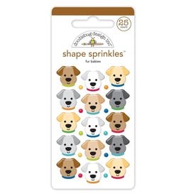 DOODLEBUG DESIGN DOODLEBUG DESIGN FUR BABIES SHAPE SPRINKLES EPOXY STICKERS