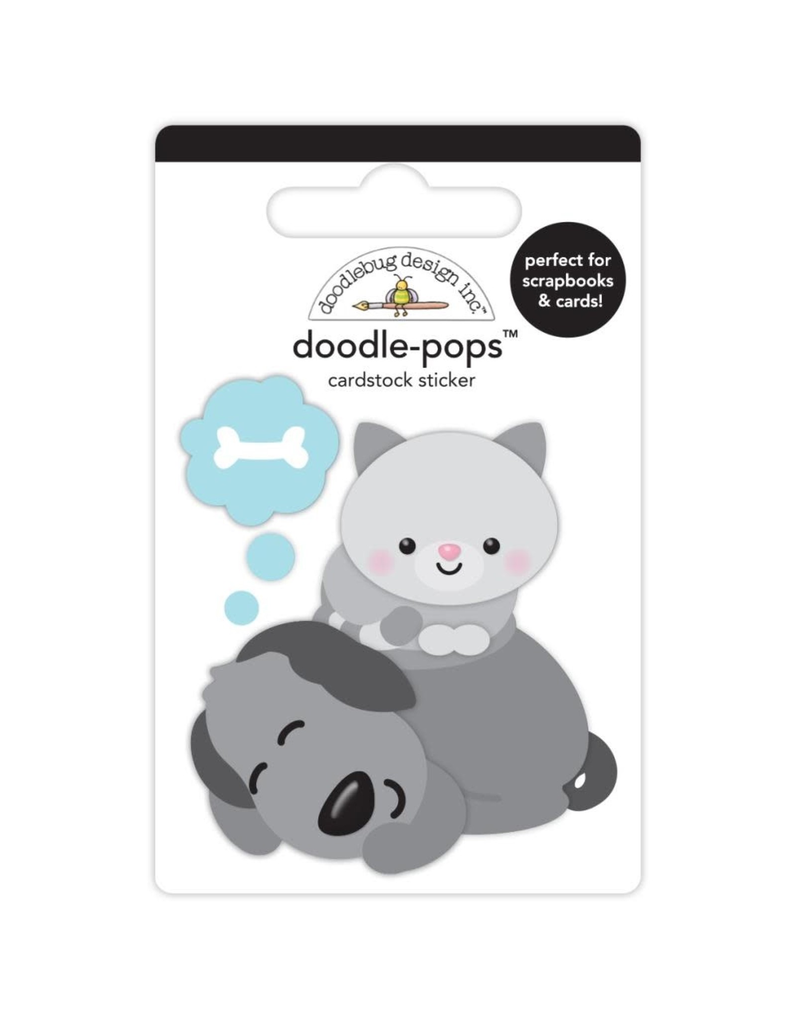 DOODLEBUG DESIGN DOODLEBUG DESIGN SWEET DREAMS DOODLE-POPS STICKERS
