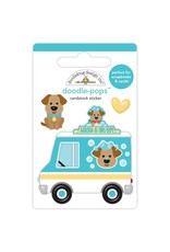 DOODLEBUG DESIGN DOODLEBUG DESIGN WASH WAGON DOODLE-POPS STICKERS