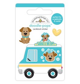 DOODLEBUG DESIGN DOODLEBUG DESIGN WASH WAGON DOODLE-POPS STICKERS