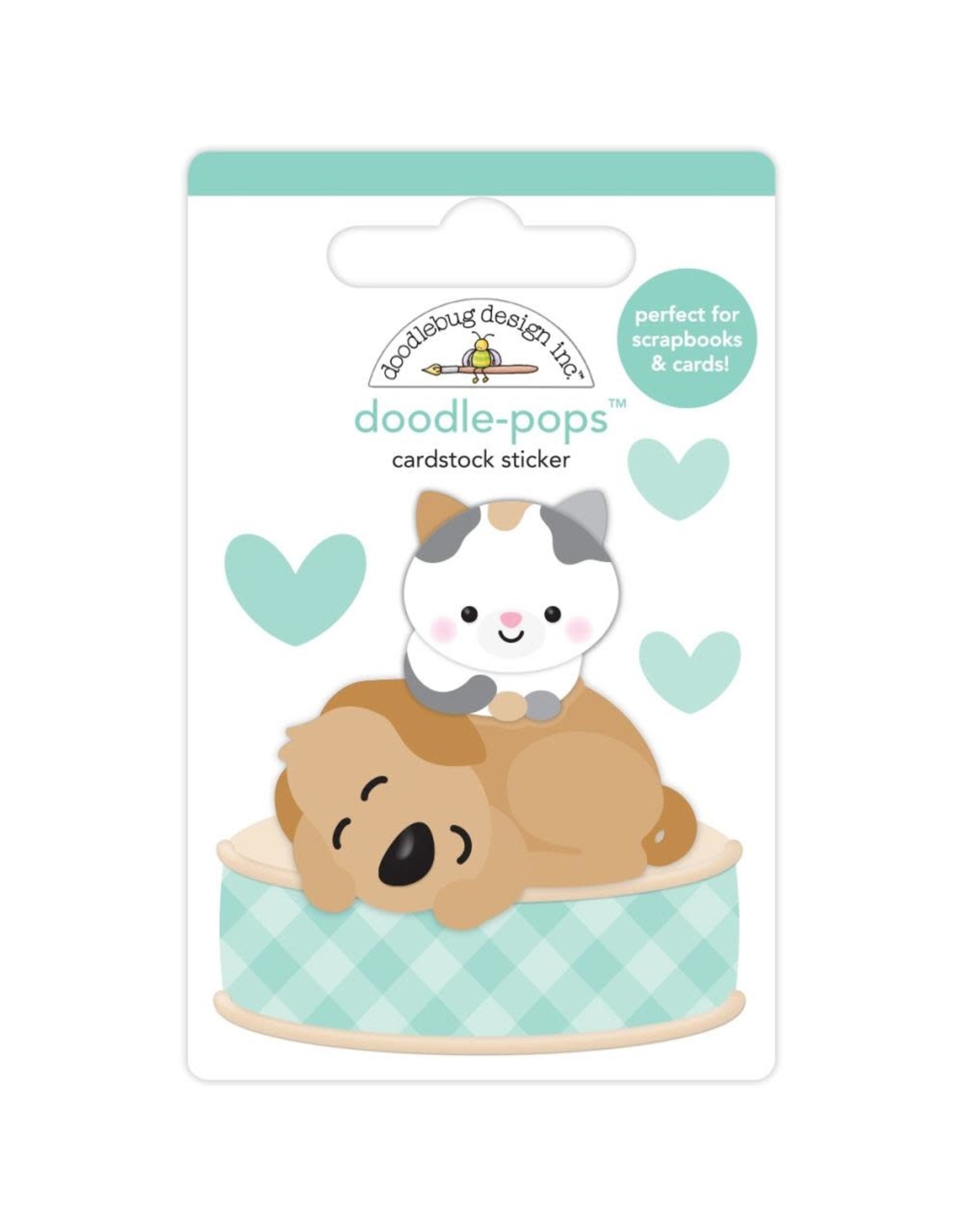 DOODLEBUG DESIGN DOODLEBUG DESIGN BEST FRIENDS DOODLE-POPS STICKERS
