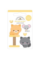 DOODLEBUG DESIGN DOODLEBUG DESIGN PLAYFUL PALS DOODLE-POPS STICKERS