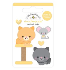 DOODLEBUG DESIGN DOODLEBUG DESIGN PLAYFUL PALS DOODLE-POPS STICKERS