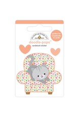 DOODLEBUG DESIGN DOODLEBUG DESIGN COZY KITTY DOODLE-POPS STICKERS