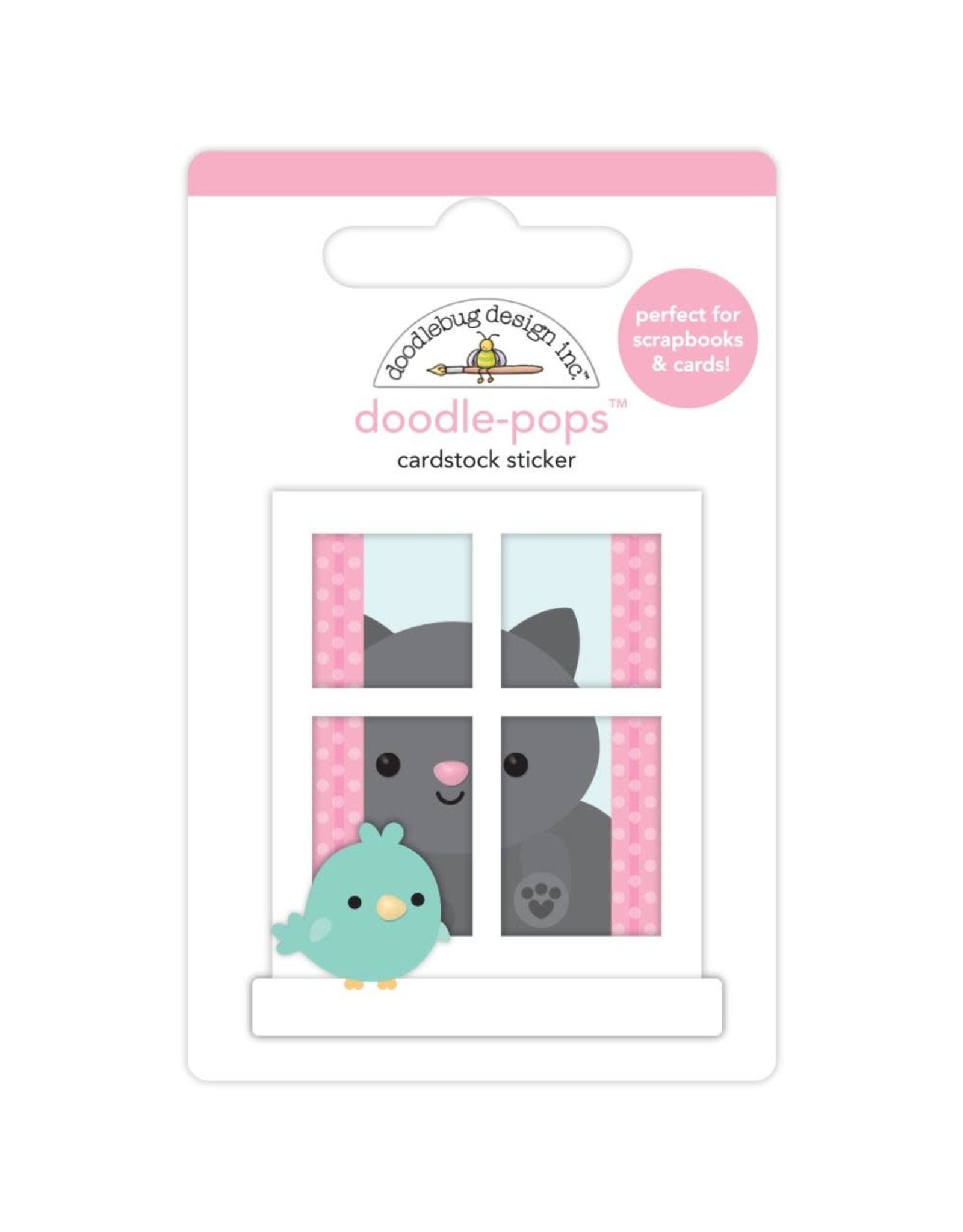 DOODLEBUG DESIGN DOODLEBUG DESIGN HELLO FRIEND DOODLE-POPS STICKERS