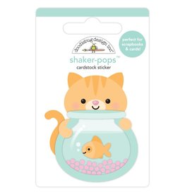 DOODLEBUG DESIGN DOODLEBUG DESIGN CURIOUS KITTY SHAKER-POPS STICKERS