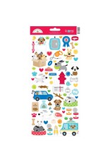 DOODLEBUG DESIGN DOODLEBUG DESIGN DOGGONE CUTE ICONS CARDSTOCK STICKERS