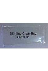 PAPER CUT THE PAPER CUT SLIMLINE CRYSTAL CLEAR ENVELOPES 25 PACK