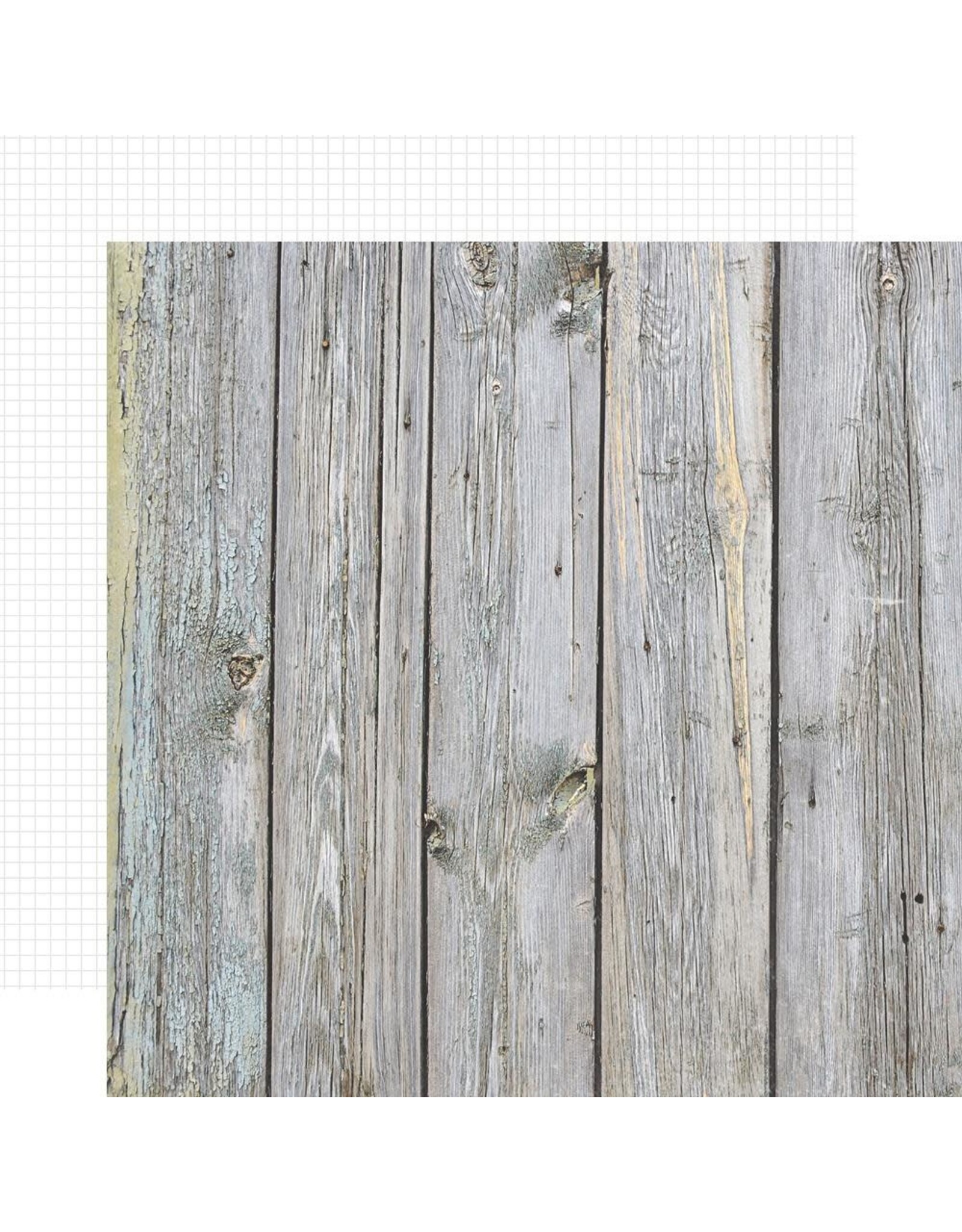 SIMPLE STORIES SIMPLE STORIES COLOR VIBE BIRCH/WHITE GRID 12x12 CARDSTOCK