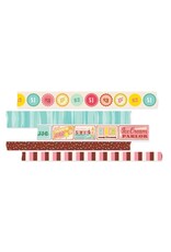 SIMPLE STORIES SIMPLE STORIES RETRO SUMMER WASHI TAPE 5/PK