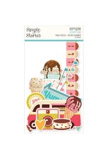 SIMPLE STORIES SIMPLE STORIES RETRO SUMMER SIMPLE PAGES PAGE PIECES 14/PK