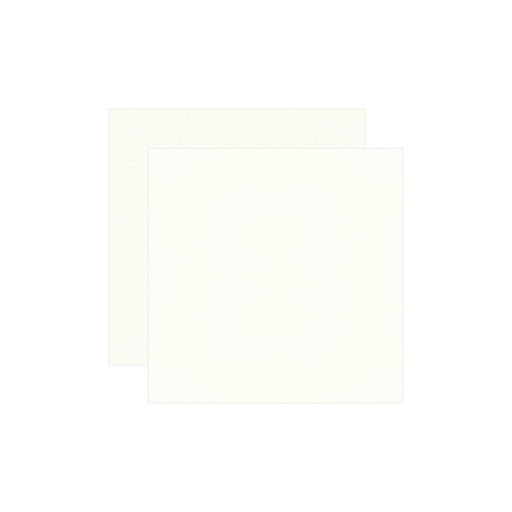 SIMPLE STORIES SIMPLE STORIES COLOR VIBE WARM WHITE CARDSTOCK 12''X12''