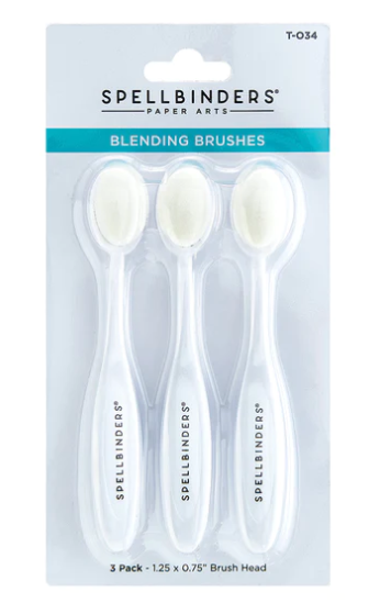 SPELLBINDERS SPELLBINDERS BLENDING BRUSHES 3/PK