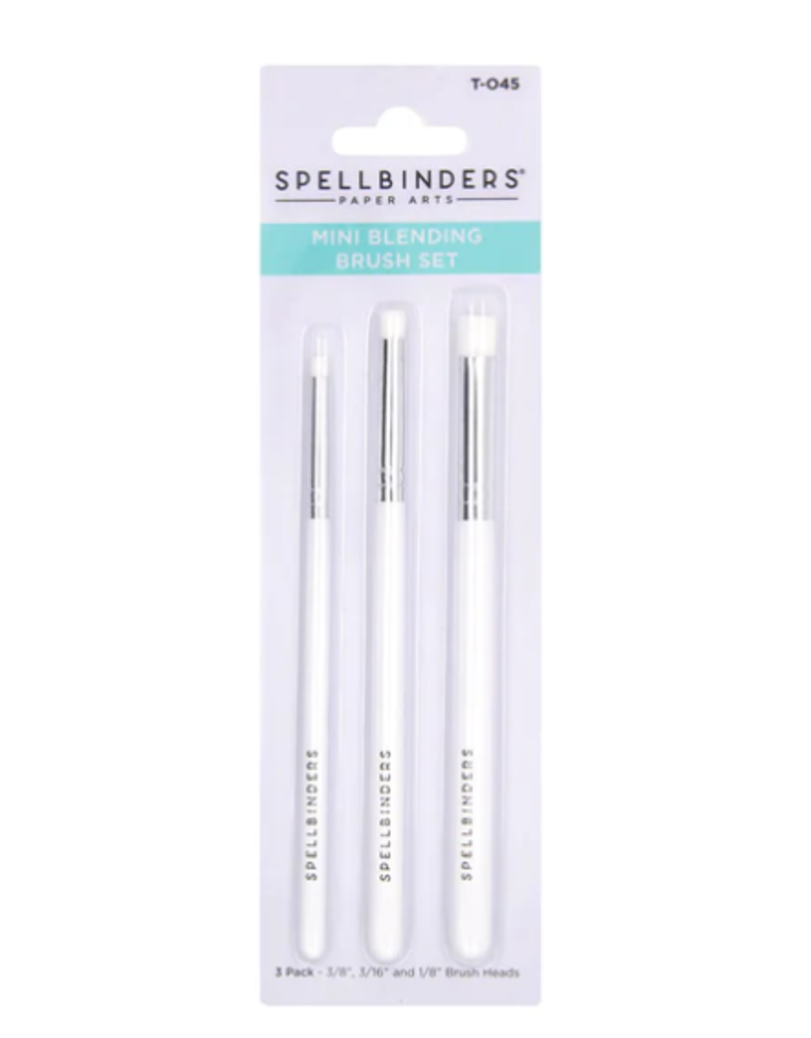 SPELLBINDERS SPELLBINDERS MINI BLENDING BRUSH SET 3/PK