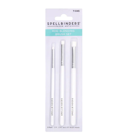 SPELLBINDERS SPELLBINDERS MINI BLENDING BRUSH SET 3/PK