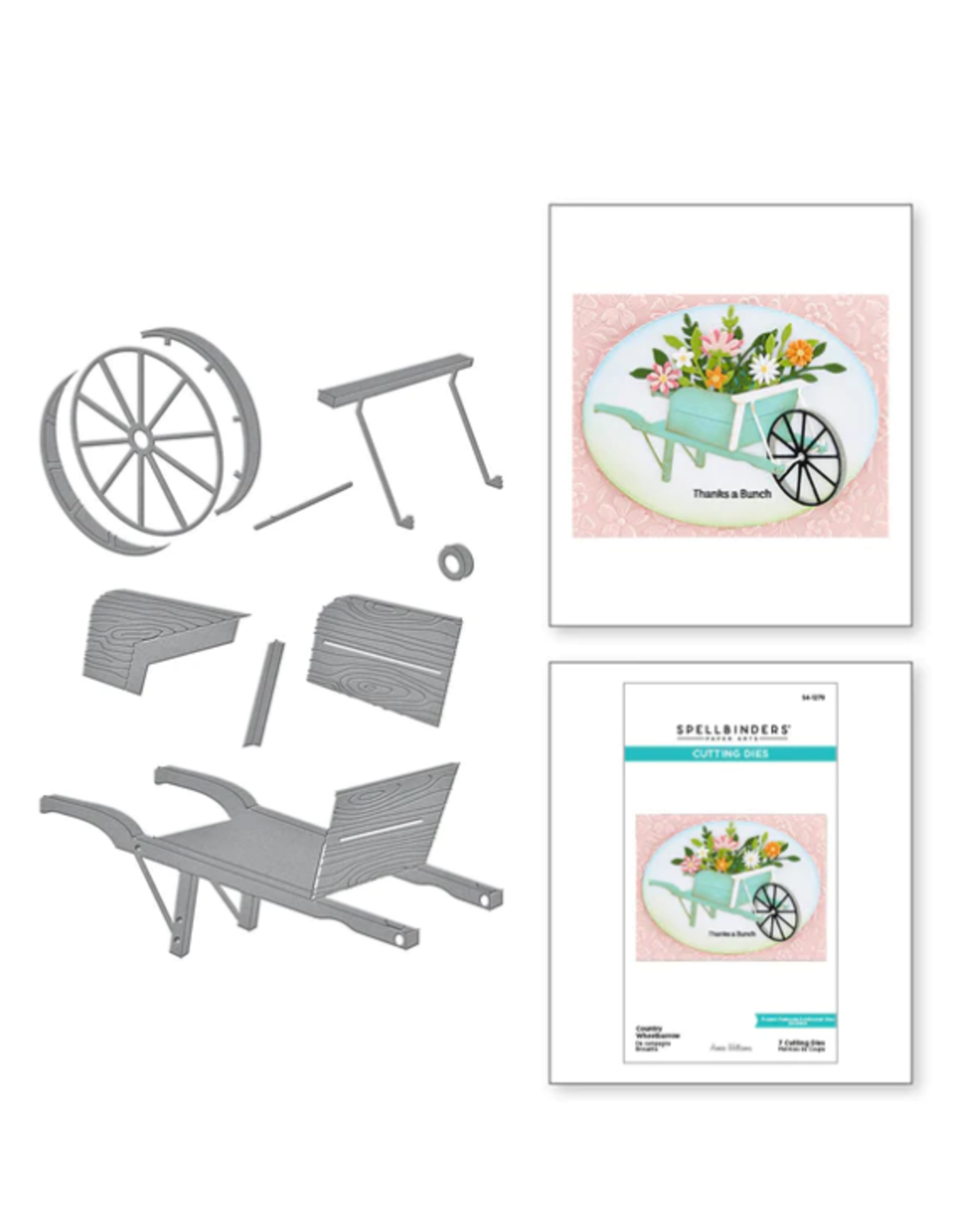 Spellbinders Dies Country Wheelbarrow