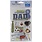 PAPER HOUSE PRODUCTIONS PAPER HOUSE DAD 3D STICKERS 4.5x7.5
