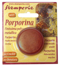 STAMPERIA STAMPERIA PURPURIN PORPORINA VERY FINE DARKENING METALLIC POWDER