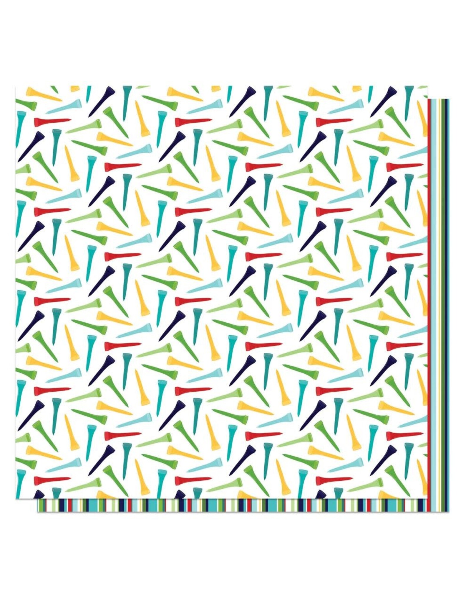 PHOTOPLAY PAPER PHOTOPLAY MVP GOLF TEE TIME 12X12 CARDSTOCK