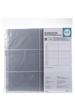WE R MEMORY KEEPERS WE R MEMORY KEEPERS SIX 6X4 HORIZONTAL POCKETS 12X12 PAGE REFILLS 10PK