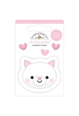 DOODLEBUG DESIGN DOODLEBUG DESIGN HERE KITTY SHAKER-POPS STICKERS