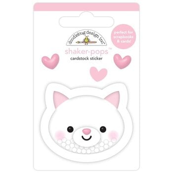 DOODLEBUG DESIGN DOODLEBUG DESIGN HERE KITTY SHAKER-POPS STICKERS