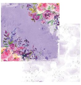 49 AND MARKET 49 AND MARKET COLOR SWATCH LAVENDER PAPER #2 12x12 CARDSTOCK